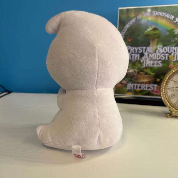 TY Beanie Boo “Scream” Ghost Plush – 9” Halloween Boo w/ Pumpkin – EUC - Picture 4 of 6